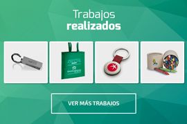 Banner Trabajos realizados MyM Regalos Promocionales