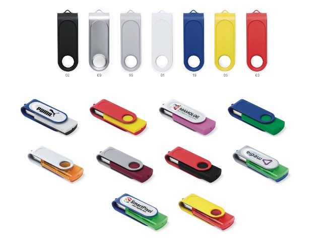 colores de usb personaliados