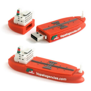 USB a medida forma de barco