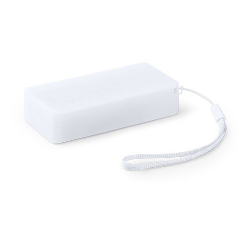 Power banks personalizados Nibbler blanco