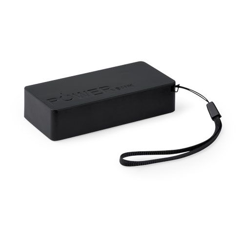 Power banks personalizados Nibbler negro