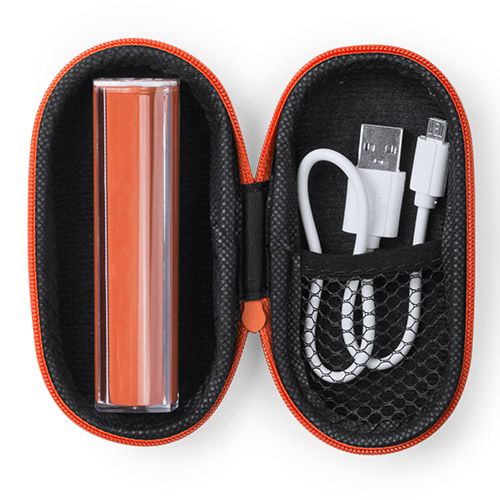 Power banks personalizados Tradak naranja