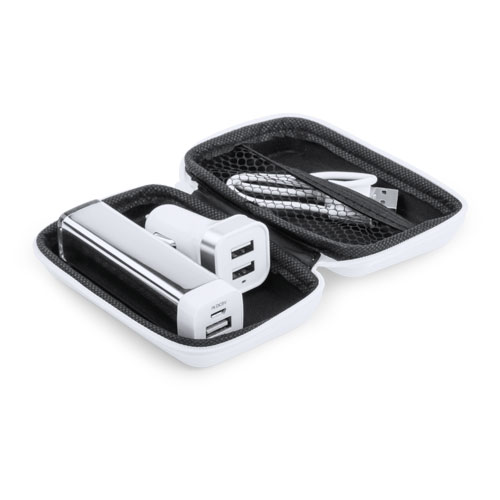 Set de power banks publicitarios Nacorap