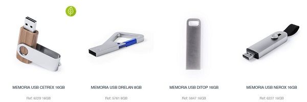 memorias USB personalizadas