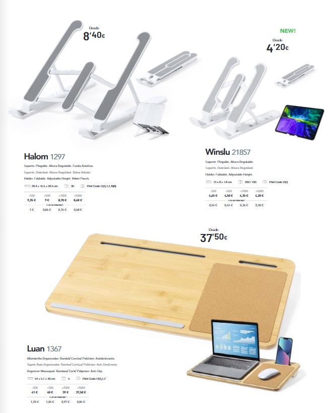 Suportes para laptop